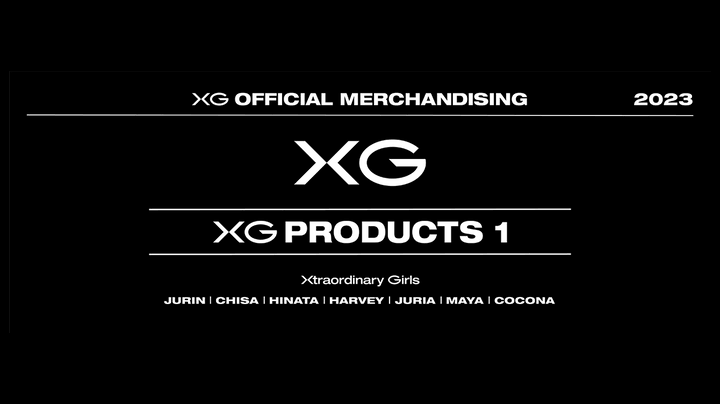 XG「XG Product 1」公式商品
