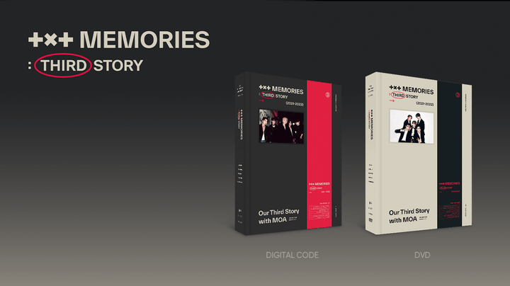 TOMORROW X TOGETHER MEMORIES : THIRD STORY DVD